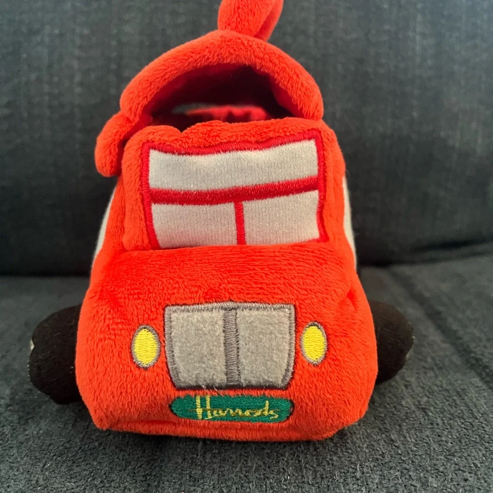 Harrod’s Bears Day Out finger puppet plush bus with 3 bears. 2007 - Picture 3 of 16